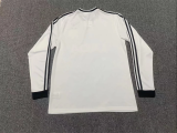 Retro 91 Colo-Colo Home White long sleeve  Soccer Jersey