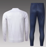 23/24  PSG training suit White ink jet Soccer Jersey