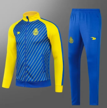 23/24  Riyadh Jacket Tracksuit bright blue Soccer Jersey