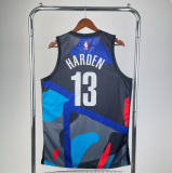 seasons 24 Brooklyn Nets  #13  Harden city edition  NBA Jerseys Hot Pressed 1:1 Quality