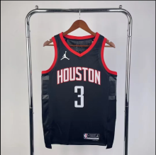 24 Houston Rockets  black 3号 小波特  NBA Jerseys