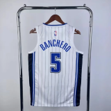 23 Orlando Magic team home  white 5号 班切罗  NBA Jerseys
