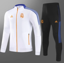 23/24 Real Madrid Jacket Tracksuit white Soccer jersey