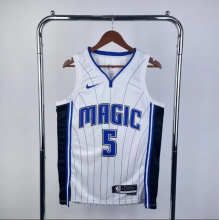 23 Orlando Magic team home  white 5号 班切罗  NBA Jerseys