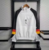 23/24 Real Madrid White pullover windbreaker