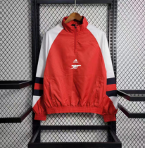 23/24 Arsenal Windbreaker Red pullover