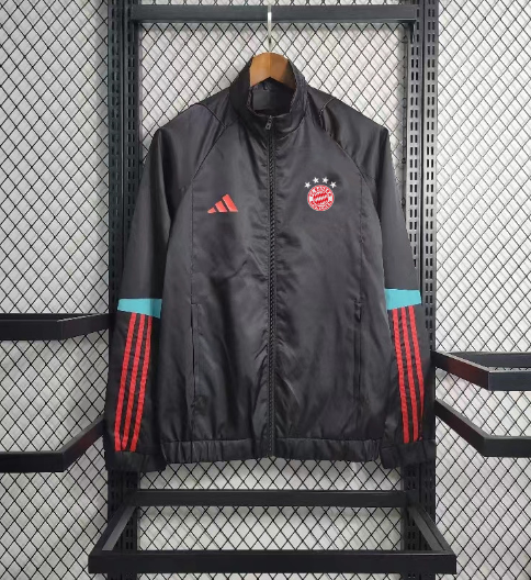 23/24 Bayern Munich Windbreaker  Black