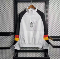 23/24  Arsenal  Windbreaker White pullover