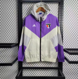 23/24 Sao Paulo windbreaker Purplish white