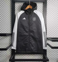 23/24 germany windbreaker Black white sleeve