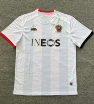 23-24  OGC Nice away Fan Version Soccer Jersey