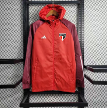 23/24 Sao Paulo windbreaker Red