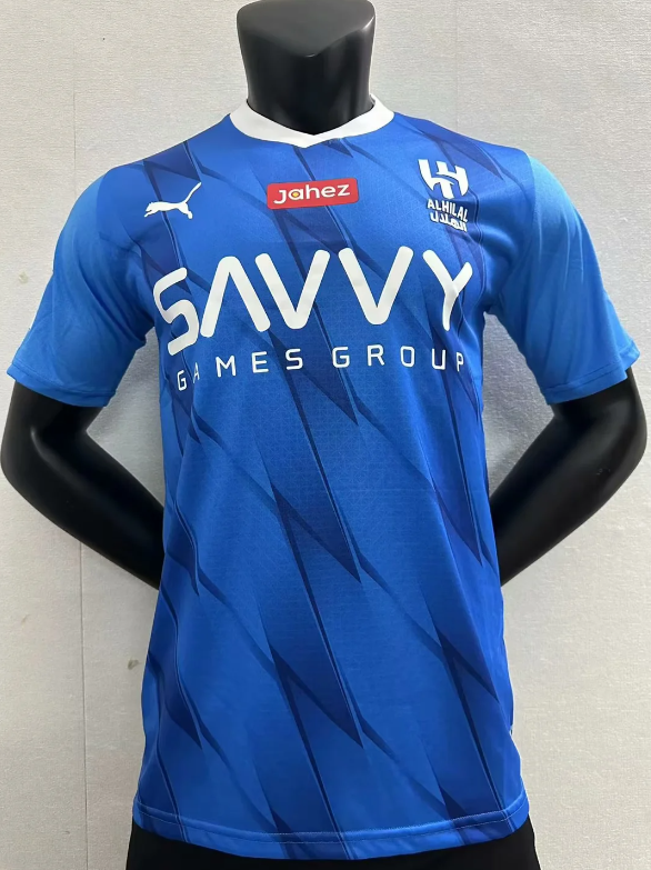 23/24 Riyadh new moon home Player Version Soccer Jersey