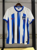 23/24 Hertha BSC home Fans Version Soccer Jersey