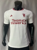 23-24 M-U Second away  Player Version  Soccer Jersey