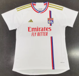 23/24 Lyons Home Fan Version Soccer Jersey