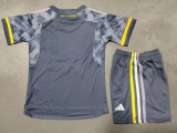 23/24  Real Madrid away kids Soccer jersey