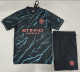 23/24  Manchester City second  away  Kids Soccer Jersey