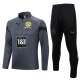 23/24 Dortmund Half pull up long sleeves training suit darkgray Soccer Jersey