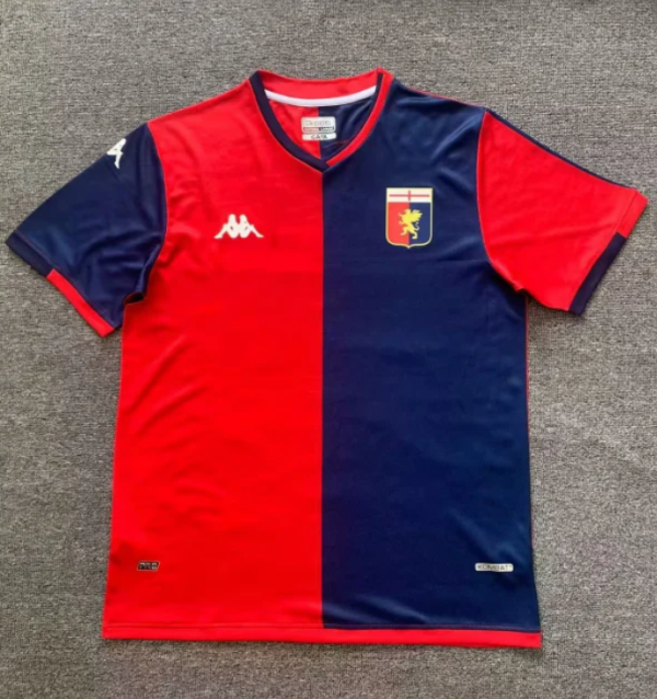 23/24 Genoa home Fan Version Soccer Jersey