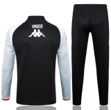 23/24 Vasco da Gama Half pull up long sleeves training suit black Soccer Jersey