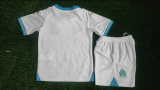 23/24 Marseille home  kids  Soccer Jersey