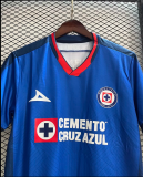 23/24   Cruz Azul home  Fans Version  Soccer Jersey