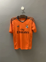 Retro 13/14  Real Madrid  second  Away  Soccer Jersey
