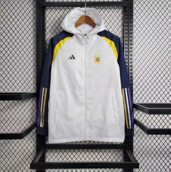 23/24  Argentina with cap  Windbreaker (3 Stars 3星)