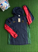 23/24 PSG   Windbreaker With Cap Thai Quality