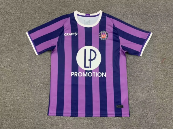 23/24 Toulouse  away  Fans Version Soccer Jersey 图卢兹
