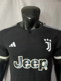 23/24 Juventus Second away  player version Soccer Jersey