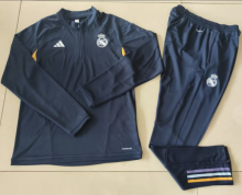 23/24 Real Madrid Half pull up long sleeves Training suit Shangqing Soccer jersey