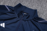 23/24 Cruzeiro Half pull up long sleeves Training suit sapphire blue Soccer  Jersey