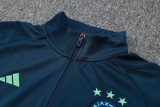 23-24 Ajax Jacket Tracksuit sapphire blue Soccer Jersey