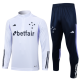 23/24 Cruzeiro Half pull up long sleeves Training suit white Soccer  Jersey