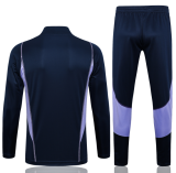 23/24 Cruzeiro Half pull up long sleeves Training suit sapphire blue Soccer  Jersey