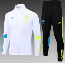 23/24  Arsenal Jacket Tracksuit white Soccer Jersey