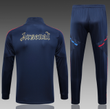 23/24  Arsenal Jacket Tracksuit sapphire blue Soccer Jersey