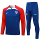 23/24 Atletico Madrid Half pull up long sleeves training suit pandan Soccer Jersey