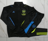 23/24  Arsenal Jacket Tracksuit black Soccer Jersey