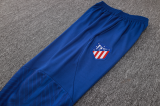 23/24 Atletico Madrid Half pull up long sleeves training suit pandan Soccer Jersey