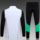 23-24 M-U Jacket Tracksuit white Soccer Jersey