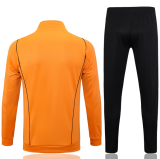 23-24 Brazil International Jacket Tracksuit orange Soccer Jersey