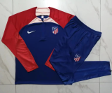 23/24 Atletico Madrid Half pull up long sleeves training suit pandan Soccer Jersey