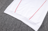 23/24 Flamengo Jacket Tracksuit  white Soccer  Jersey