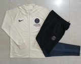 23/24  PSG Jacket Tracksuit apricot Soccer Jersey