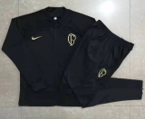 23/24 Corinthians Jacket Tracksuit black Soccer Jersey