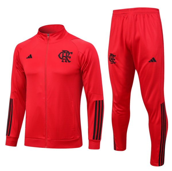 23/24 Flamengo Jacket Tracksuit  red Soccer  Jersey