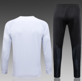 23/24  PSG Jacket Tracksuit white Soccer Jersey